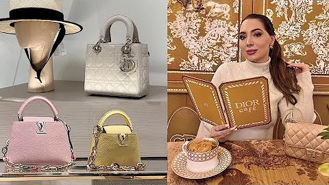Best Start Of The Year! Louis Vuitton, Dior Cafe, Harrods Shopping- YSL & Gucci New Bags 😍