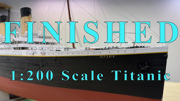 1:200 RMS Titanic Build Video 44