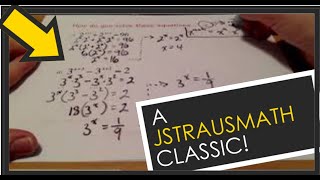 Solving Exponential Equations (Part II) Net Worth