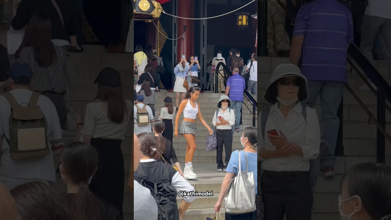 Crowds in Japan
