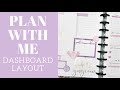 PLAN WITH ME | CLASSIC DASHBOARD LAYOUT | Social Media Planner | Glam Girl | Jan 25-31, 2021