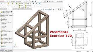 Solidworks Weldments Tutorial Exercise 170
