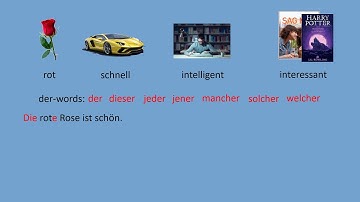 Adjective Agreement Part 1 Nominative