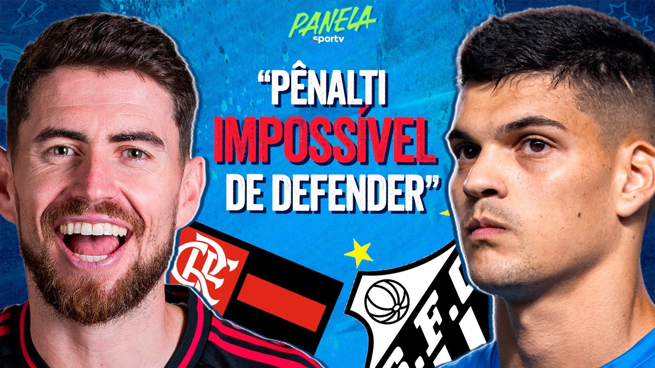 SANTOS X FLAMENGO: PÊNALTI DO JORGINHO E TORCEDOR MALUCO COM DERROTA DO PEIXÃO | PANELA SPORTV