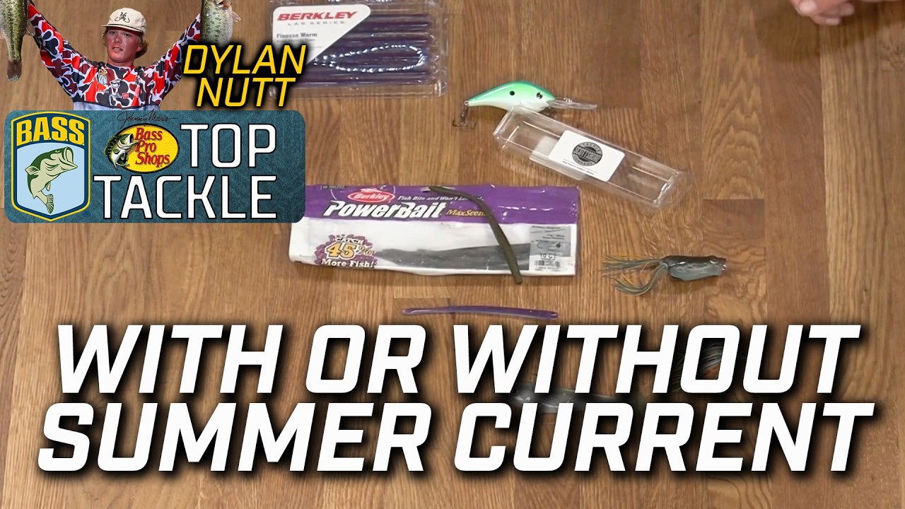 Dylan Nutt's summer bait guide WITH or WITHOUT current