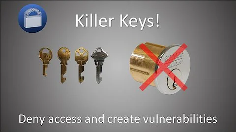 [19] Killer Keys: Strategic Lock Destruction - DayDayNews