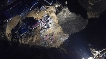 Seven dead, 13 missing after landslide-caused N China buildings collapse