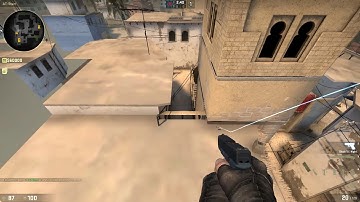 Mirage - Deep Apps from CT Spawn Smoke [128 Tick]