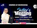 SISTERS MEETING | 31 AUGUST 2025 | SIS. MANIMMA (GOD'S HANDMAIDEN ) #hebon #sistersmeeting #live