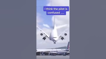 When pilot is confused 😱😱😱