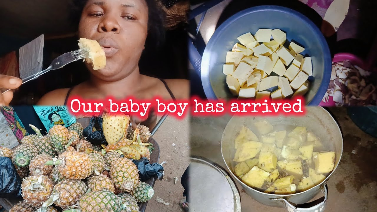 ЭТО МАЛЬЧИК! 👶| Готовлю настоящий суп из ямса с перцем по-игбо (Джи Ммири Оку) для своей сестры /...