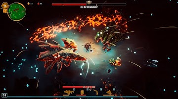 Deep Rock Galactic Survivor Gameplay Magma Core Scout Hazard 1