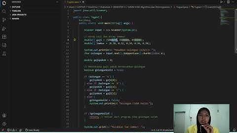 Tugas Praktikum 3 Algoritma dan Pemrograman - Harni Septiani (052024778)