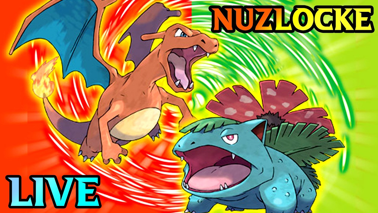 FIRST Nuzlocke (Rules In Description) Pokemon Fire Red Leaf Green Lavender Town Gameplay