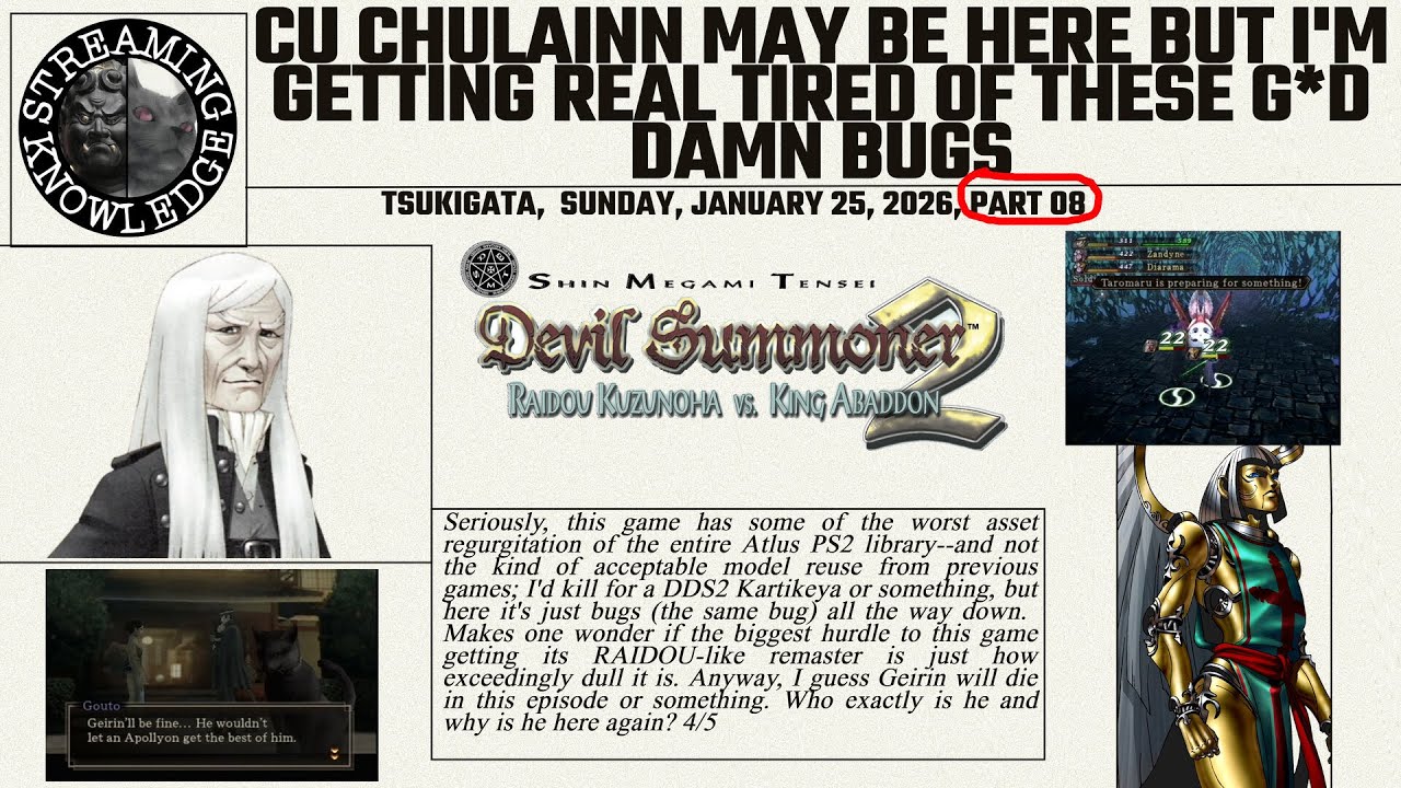 Devil Summoner 2: Raidou Kuzunoha vs. King Abaddon - Part 8 (Full Playthrough)