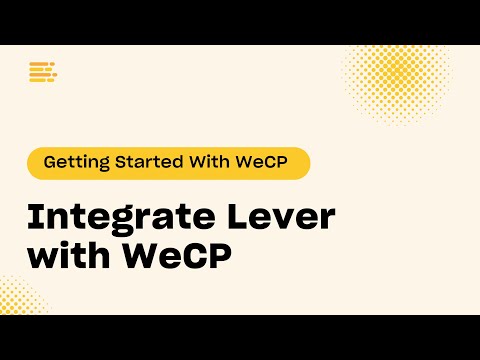 Integrate Lever with WeCP