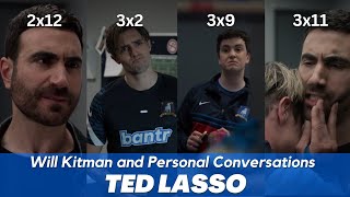 Ted Lasso | Will Kitman In the Shoe Room | 2x12, 3x2, 3x9, 3x11