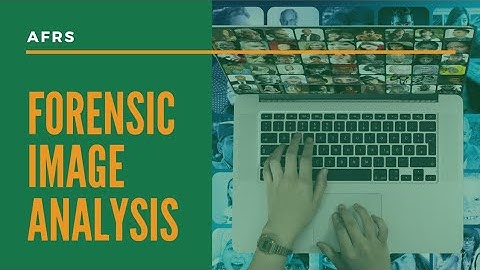 Forensic Image Analysis! #forensicscience #afrs #afsj  @afrs