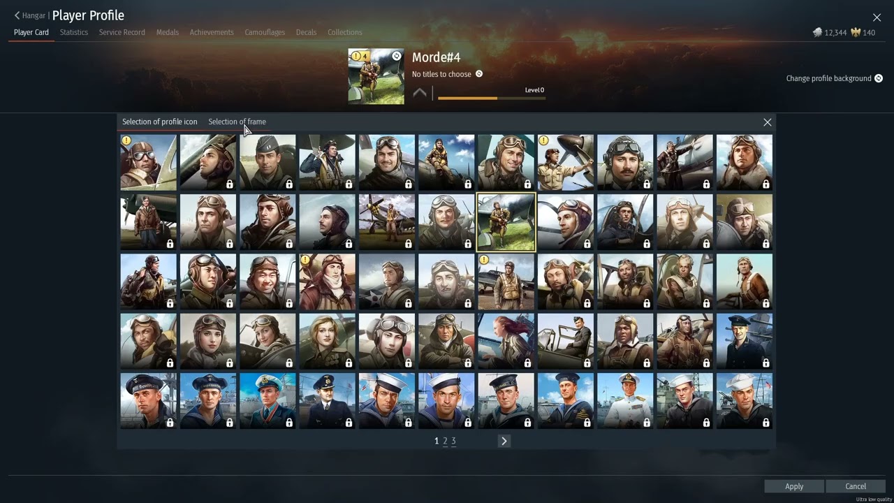 How To Change Profile Frame in War Thunder