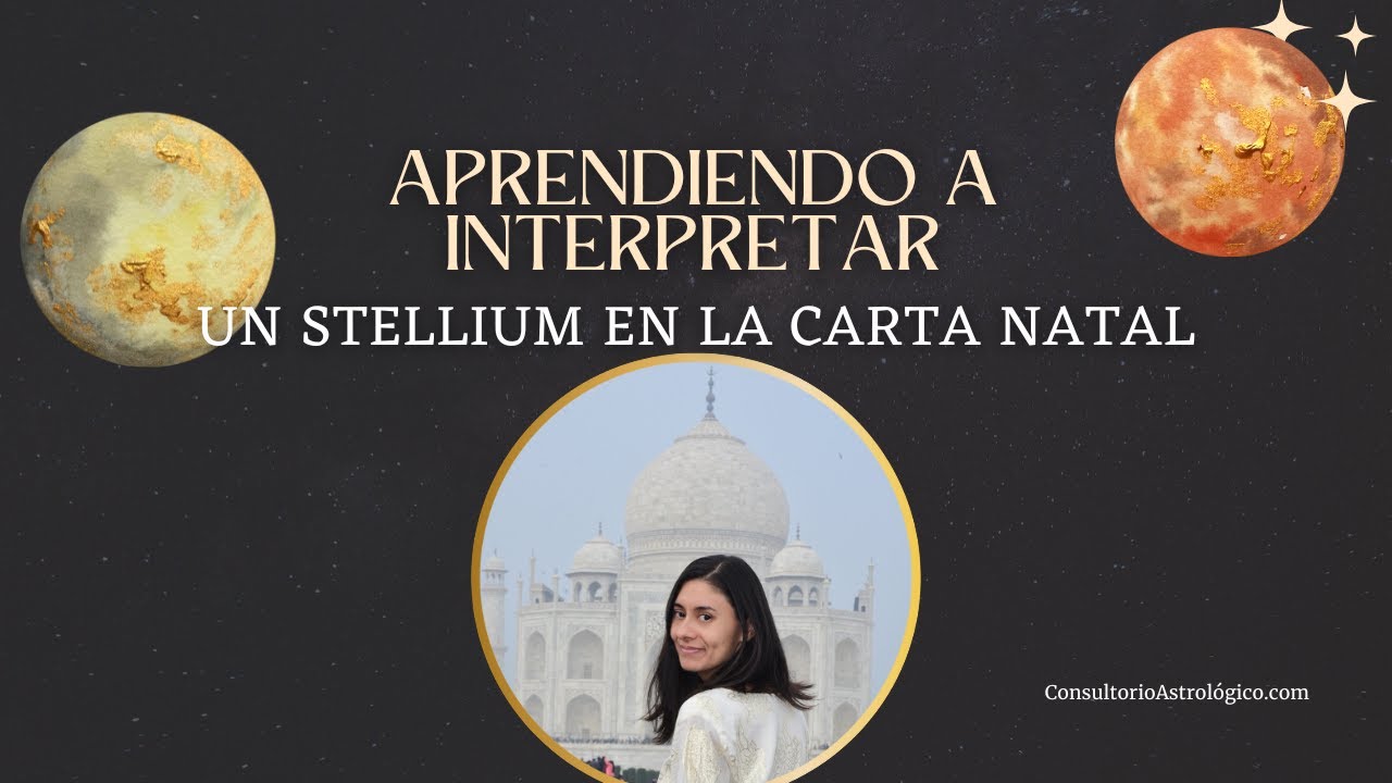 Aprendiendo a interpretar un stellium en la carta natal - YouTube