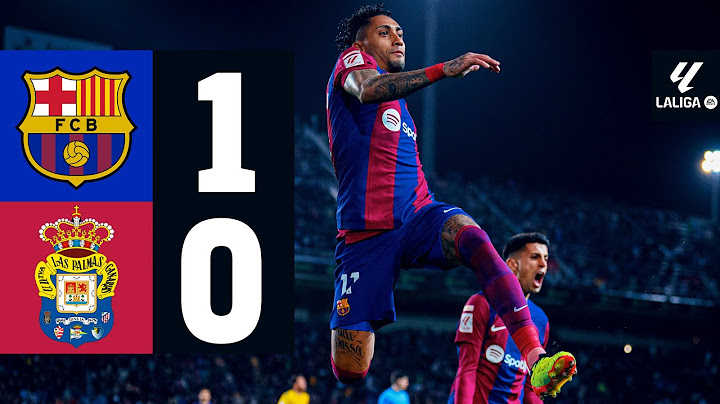 FC BARCELONA 1 vs LAS PALMAS | LALIGA 2023/24 MD30