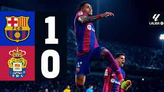 Fc Barcelona 1 Vs Las Palmas | Laliga 2023/24 Md30