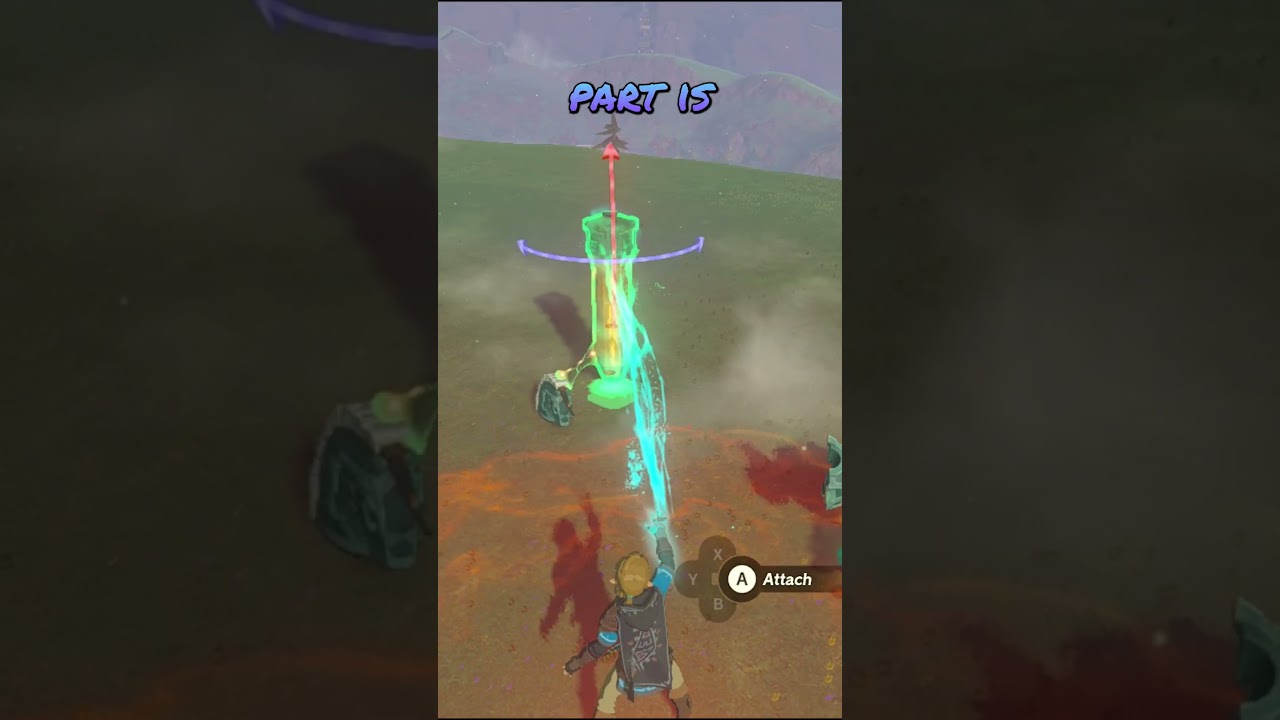 Как построить импульсный лазер Zelda TOTK