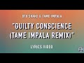 070 Shake, Tame Impala - &quot;Guilty Conscience (Tame Impala Remix)&quot; - (Official Lyrics) - 4K