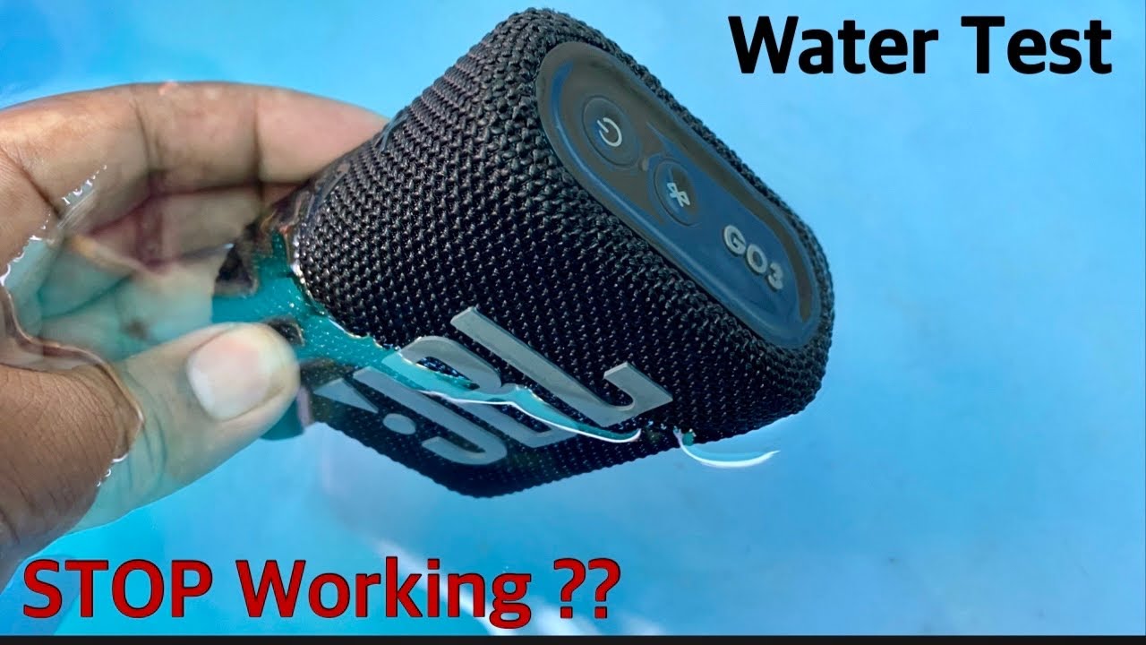 slim Handboek lepel JBL GO 3 WATER TEST || Waterproof ??? - YouTube