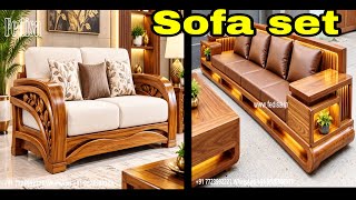 Latest 50 Wooden Sofa Set Designs for Modern Homes | Modern Living Room Sofa Ideas