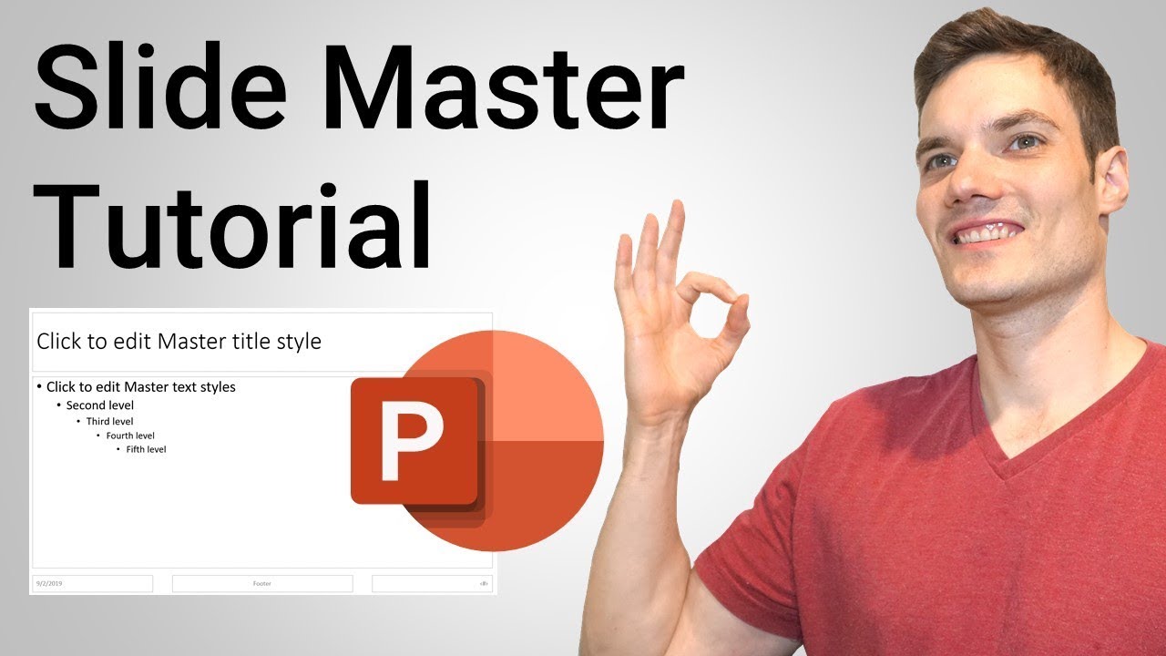 format presentation powerpoint using slide master