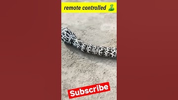 रिमोट से चलने वाला सांप🐍👈 Remote controlled snake देखो👈 RC SNAKE UNBOXING  #shorts