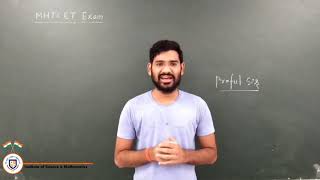 MHT-CET Exam Information | ISM Academy | By Praful Sir