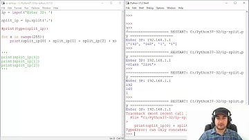 How To Create a List of IP Addresses and Export to .TXT File - Python