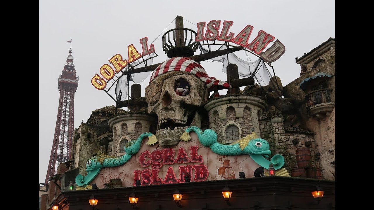 Coral Island Amusement Arcade 2018 full walk through 