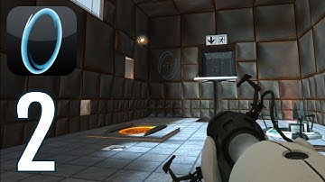 Portal 1 - Gameplay Walkthrough PART 2 (PC)