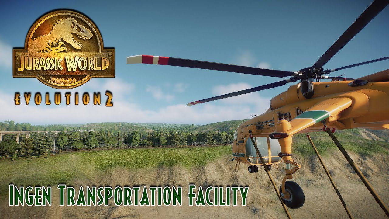 Ingen Transportation Facility | Jurassic World Evolution 2 | Sandbox