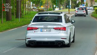 AUDI RS CARS LEAVING - 50X RS3, 10x TTRS, 458 Speciale, 812 Competizione & MORE