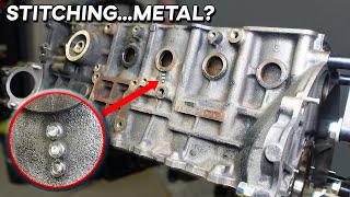 How to ACTUALLY FIX a CRACKED Engine Block! Cast Iron Crack Repair