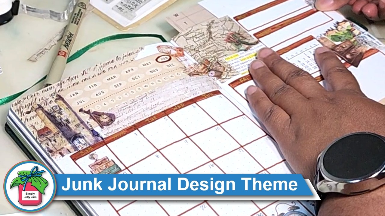 June 2026 Junk Journal Design