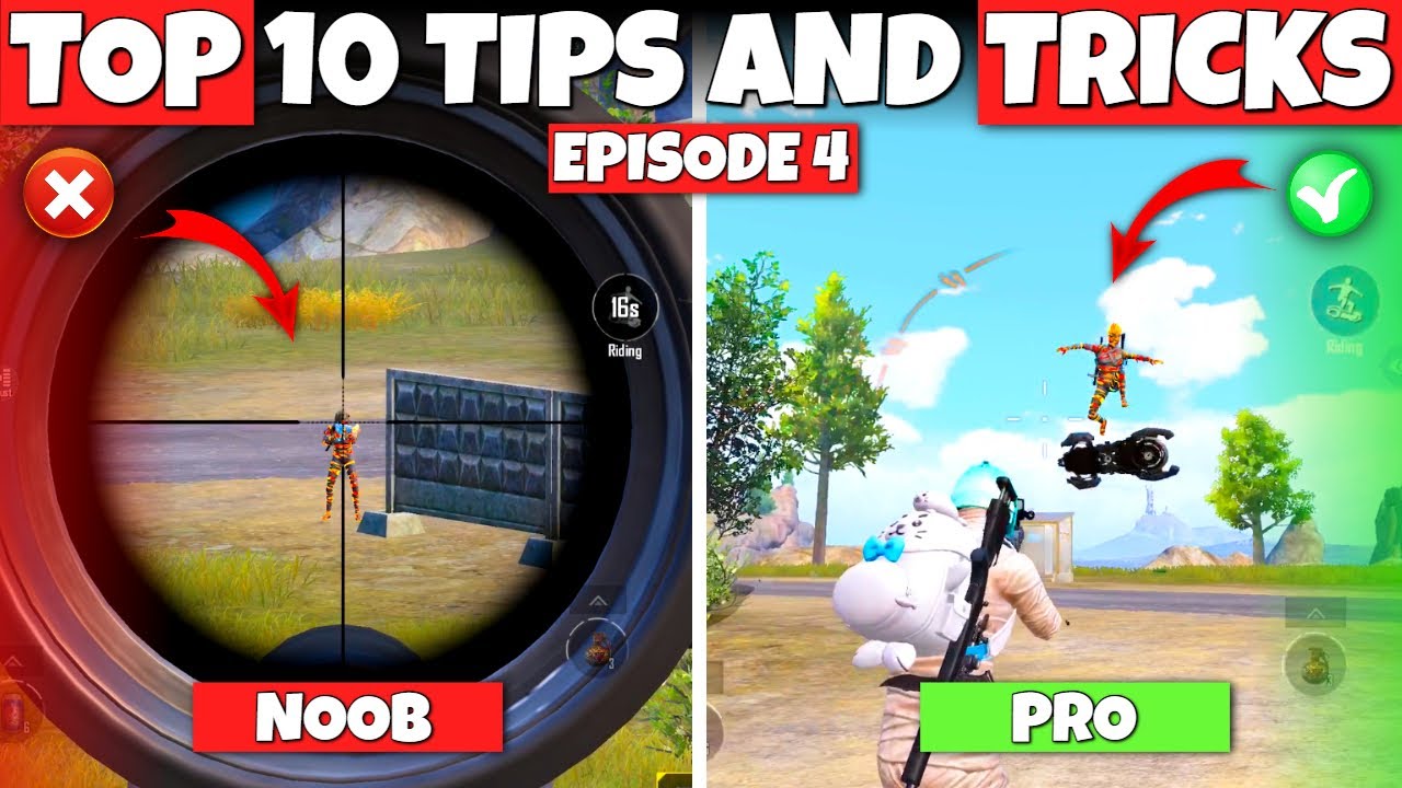 Top 5 Tips & Tricks in PUBG Mobile [2025] - Noob To Pro Guide Episode 4 ...