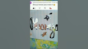 Tell me your name in the comment box👇👇 #trending #calligraphy #song #nimisha_arora