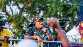 SG of the ANC | Fikile Mbalula, addresses the community of Enanda