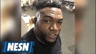 David Ortiz Isn't Taking It Easy During Retirement