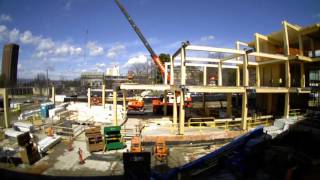 3 17 2016 - UMass Design Building Construction Timelapse