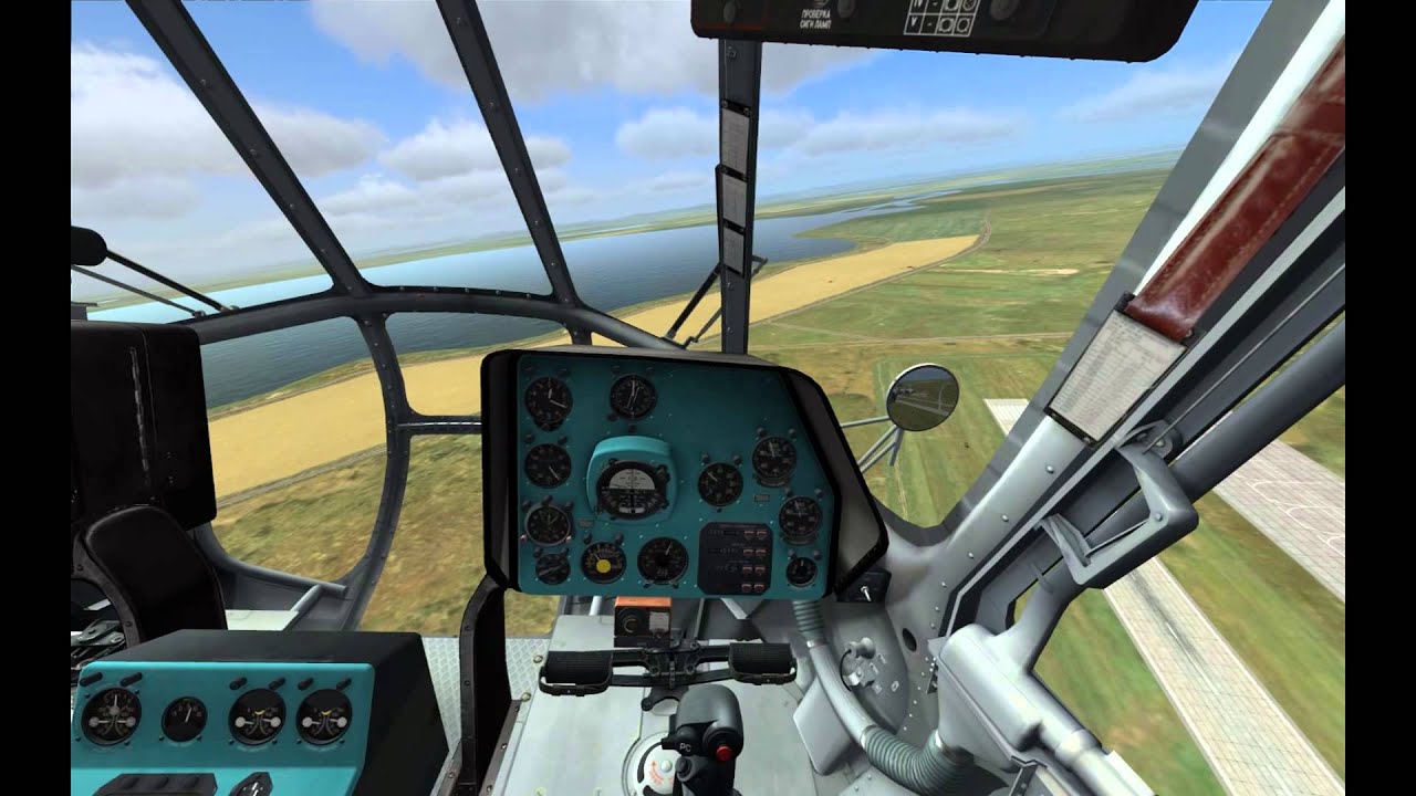 DCS World. Mi-8. Полёт на отработку навигации и боевого применения. Часть 1