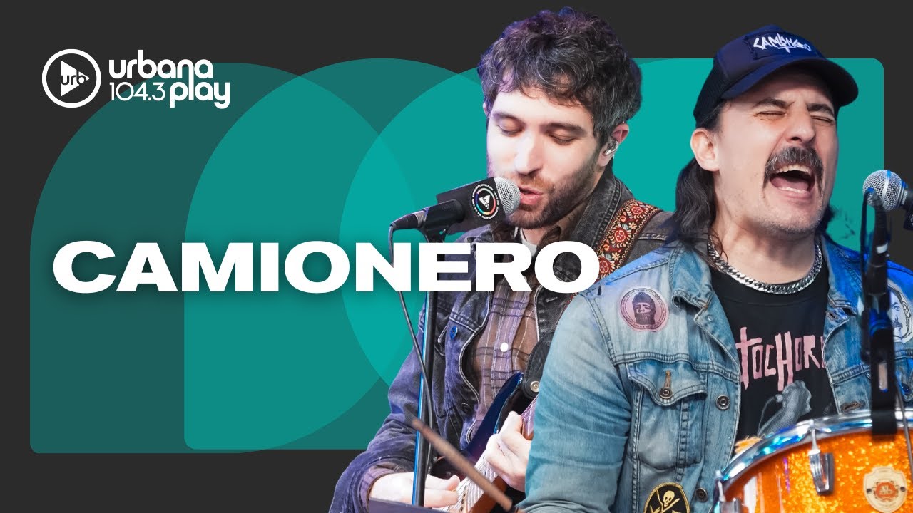 ROCK AND ROLL EN VIVO CON CAMIONERO: Genio del Abasto, Guerrero Atípico y La Distancia 