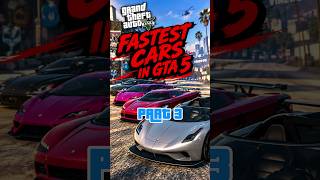 Fastest Cars in GTA 5 Story Mode — Part 3
