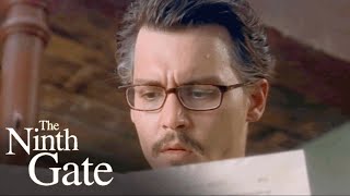 'Dean Finds A Clue' Scene | The Ninth Gate