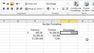 Excel 2010 Tutorial For Beginners #6 - Number Formats (Microsoft Excel)
